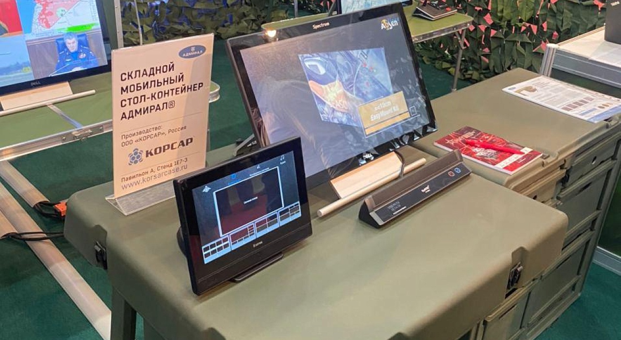 Складной мобильный стол-контейнер АДМИРАЛ®