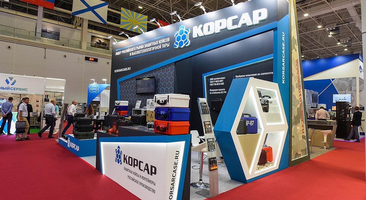 Защитные кейсы КОРСАР® на форуме АРМИЯ-2022 