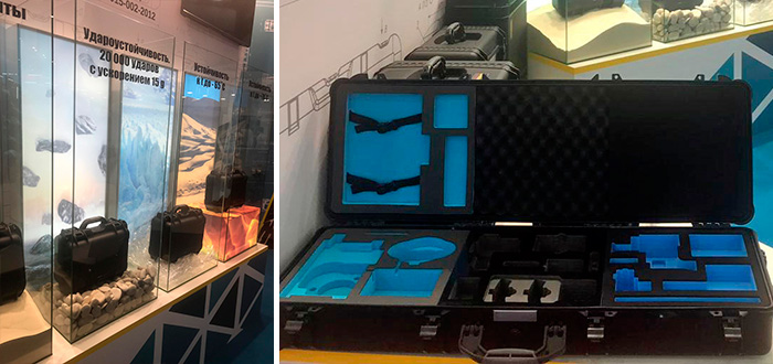 Защитные кейсы и контейнеры «КОРСАР» на форуме «Армия-2019»